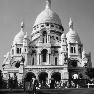 SacreCoeur-Paris-BW