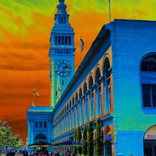 Ferry-Terminal-San-Francisco-CA-Solarization