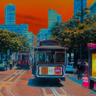 SanFrancisco-Cable-Car-CA-Solarization